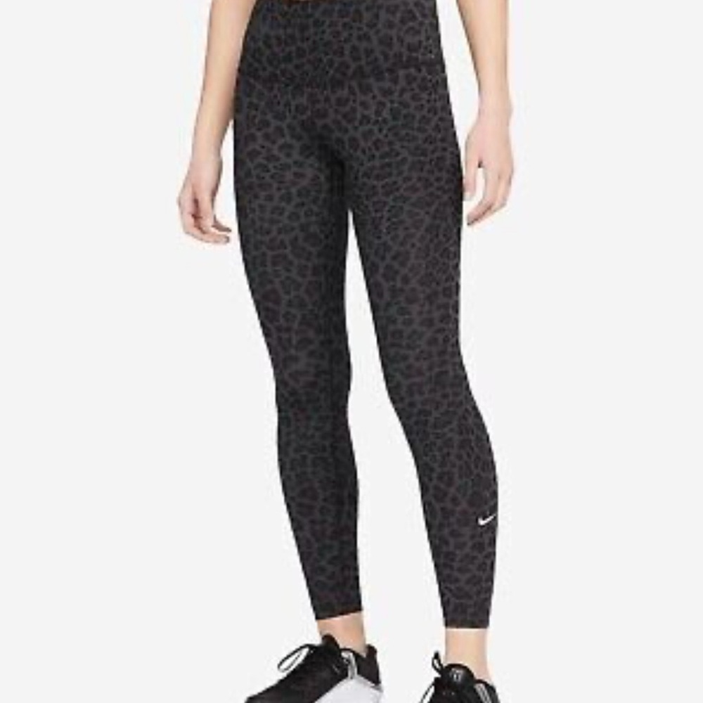 Nike Black Animal Print Leggings